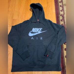 Nike air logo black hoodie men’s XL